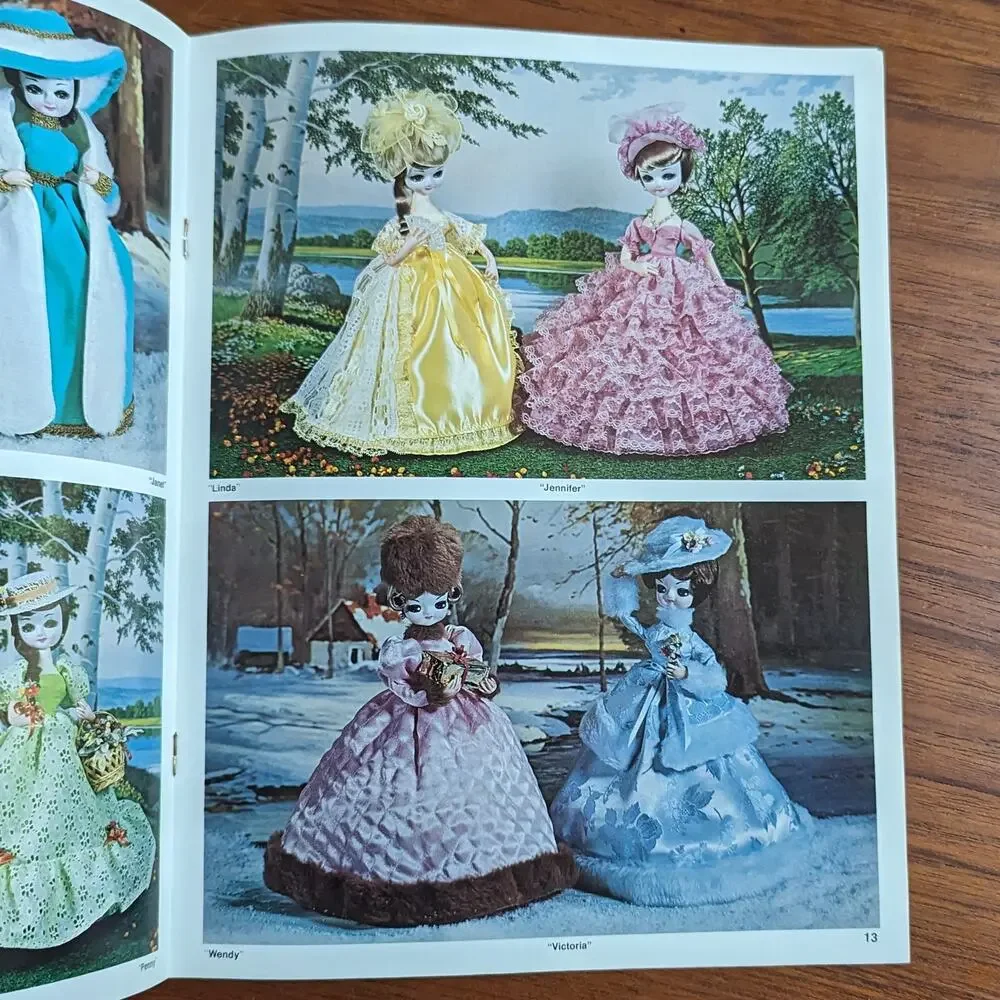 Petite Living Dolls Pattern Book 1977